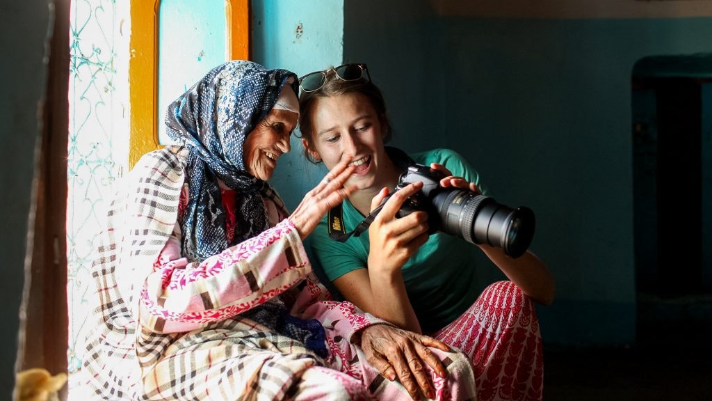 photo training with Rustic Pathways in Morocco