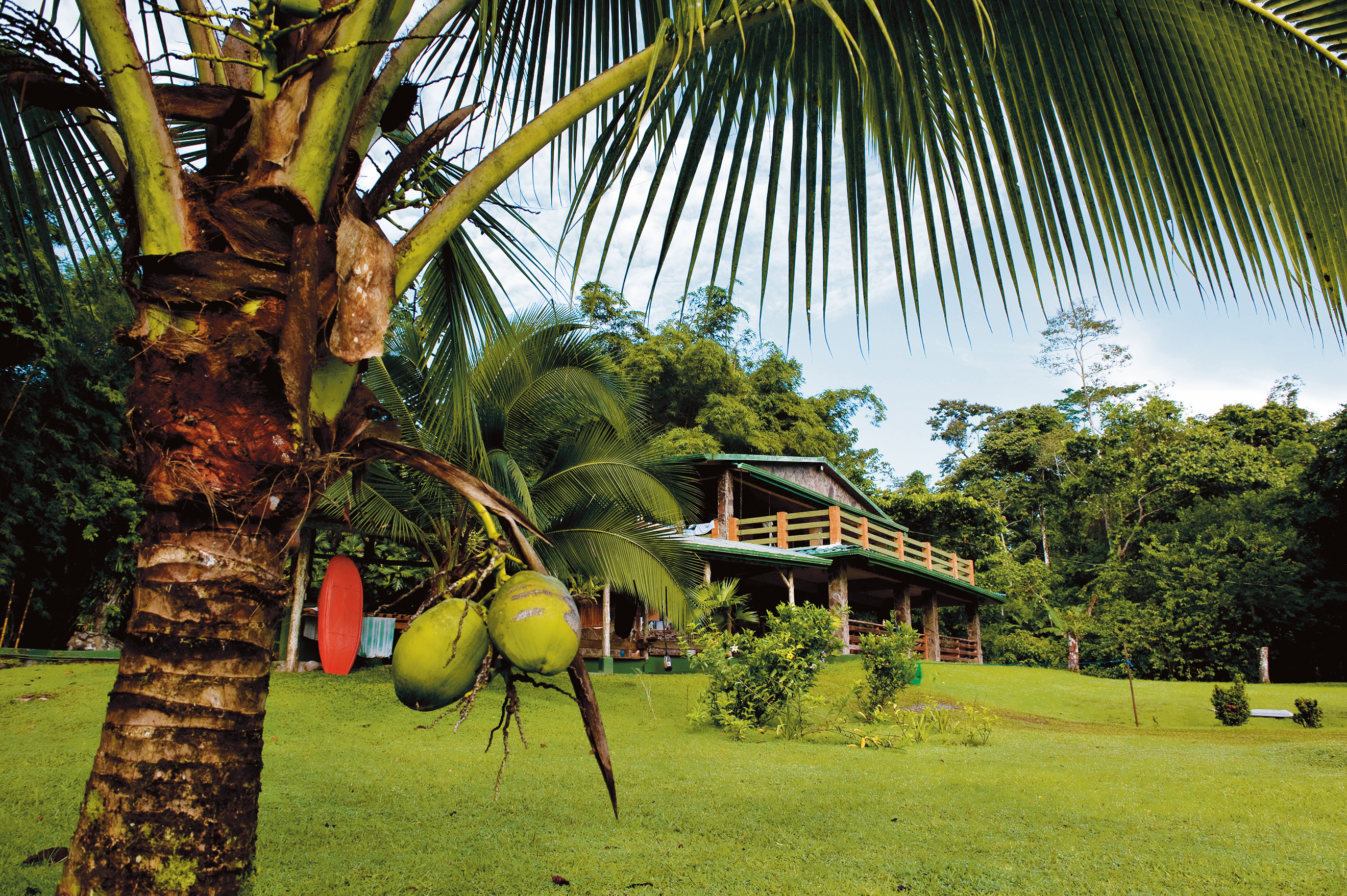 Volcano and Rainforest Base exterior in La Fortuna, Costa Rica
