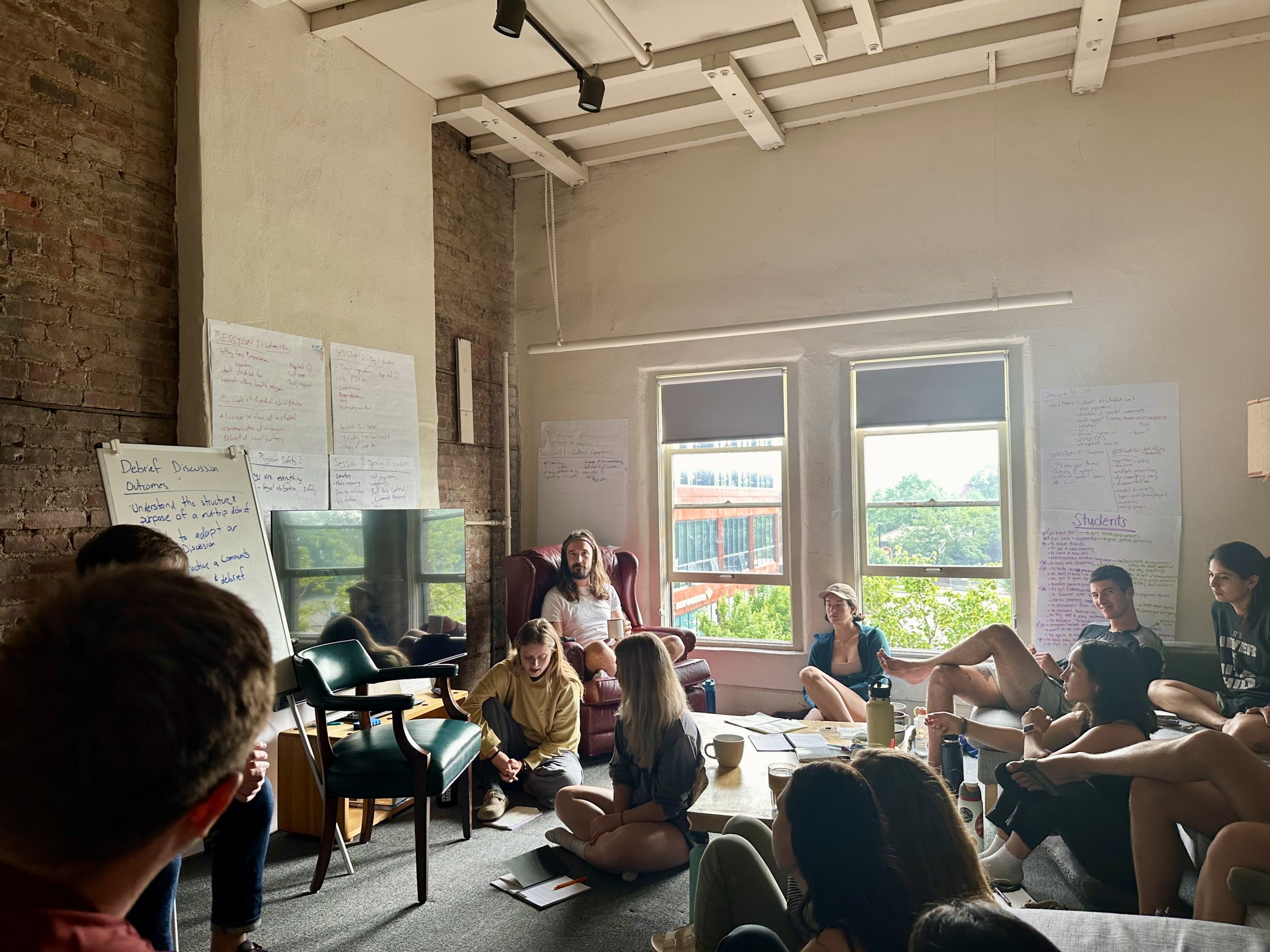 Program leaders training for the summer 2025 teen travel programs around the world.