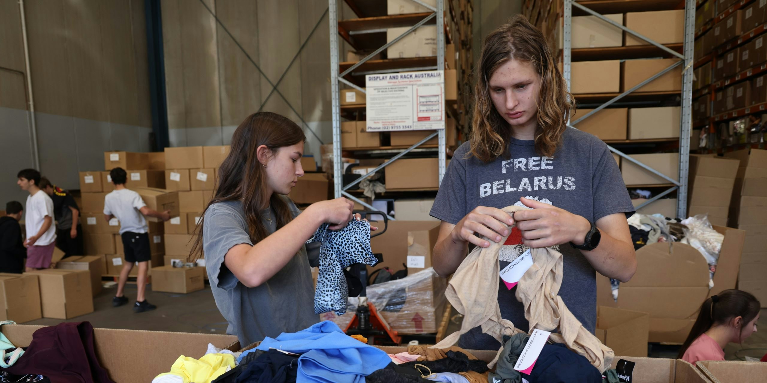 High School Juniors Join Forces to Tackle Clothing Waste in Arlington