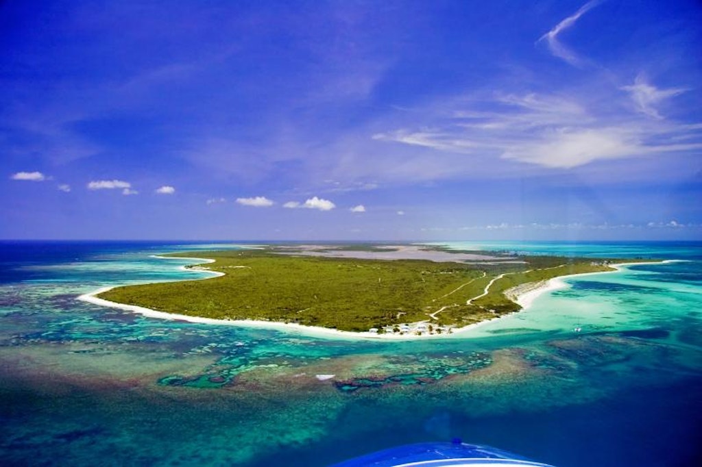 Anegada aerial view