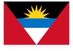 Antigua and Barbuda Flag Icon for Fun Facts About Antigua and Barbuda Table of Contents header