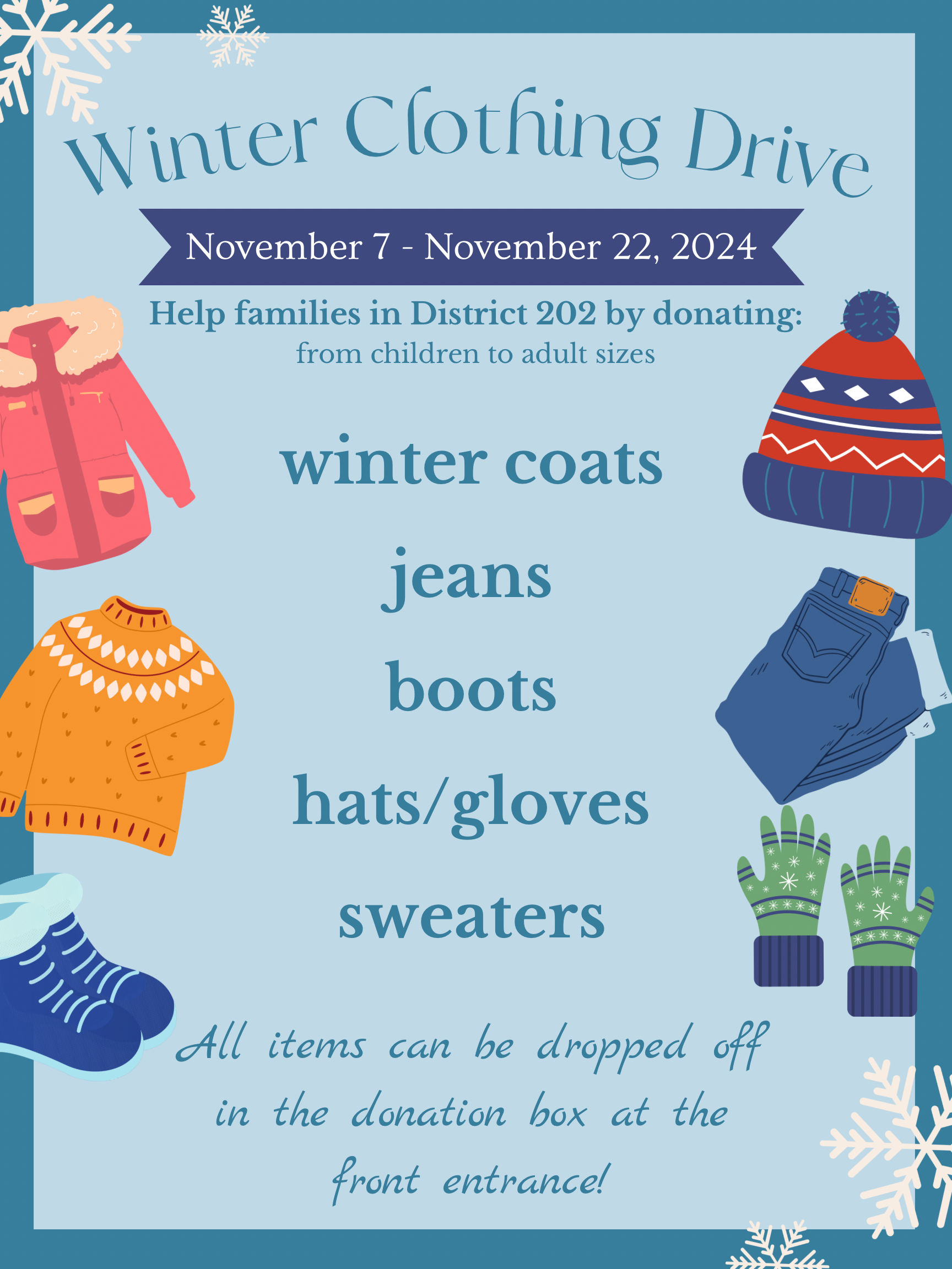 Ariana Olivares - Clothes for a Cause: Bringing Warmth to Families in Need During the Winter Season - Image 1