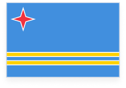 Aruban Flag Icon for Fun Facts About Aruba Table of Contents header