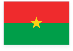 Burkina Faso Flag Icon for Fun Facts About Burkina Faso Table of Contents header