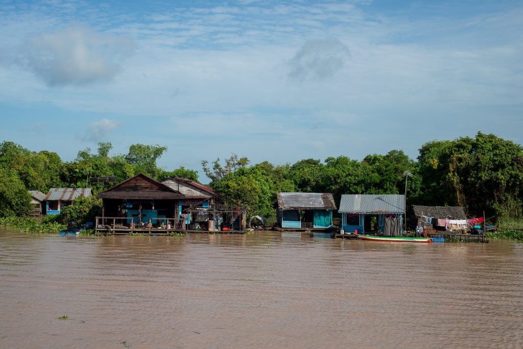 floating village of Prek Toal, Cambodia