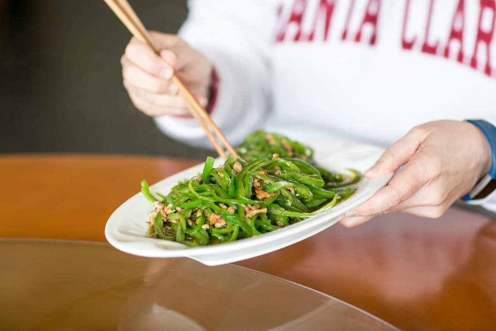 eating locally in China