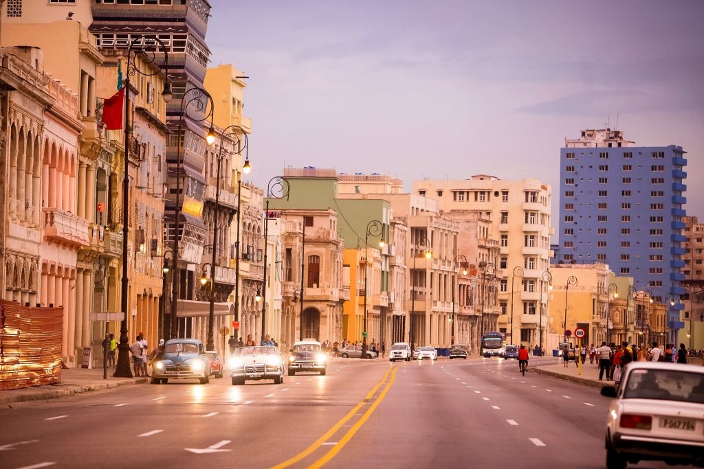 the streets of Havana, Cuba