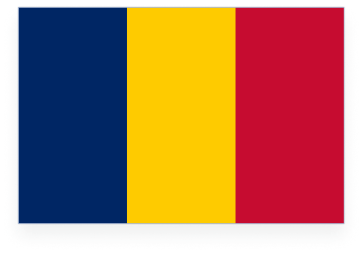 Chad Flag Icon for Fun Facts About Chad Table of Contents header