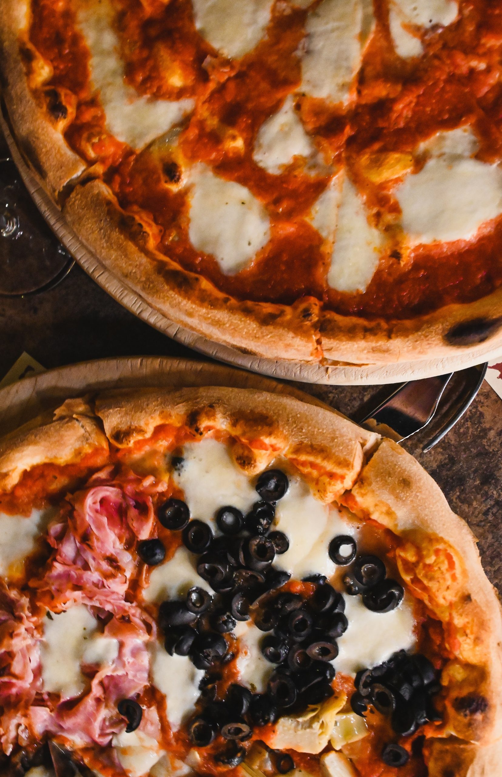 Pizzas in Venice