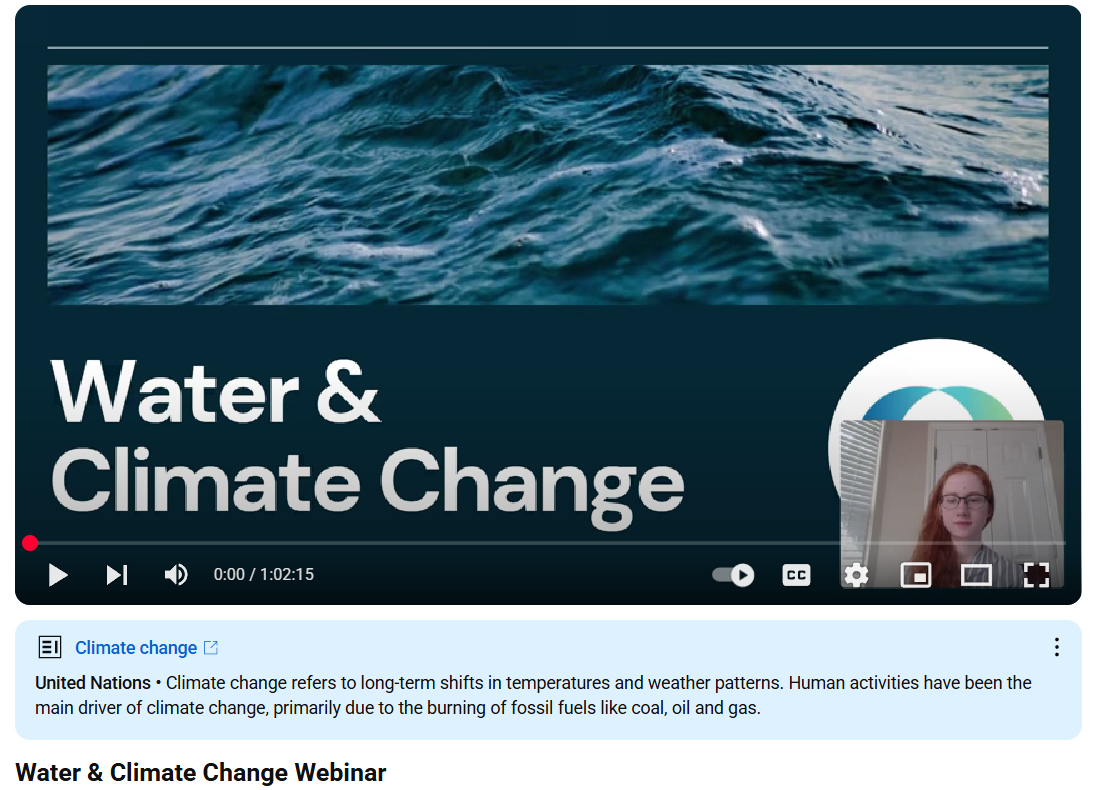 Elizabeth Chaison - Climate Communication: Making Accessible Connections Between Water Resources & Climate Change - Image 2