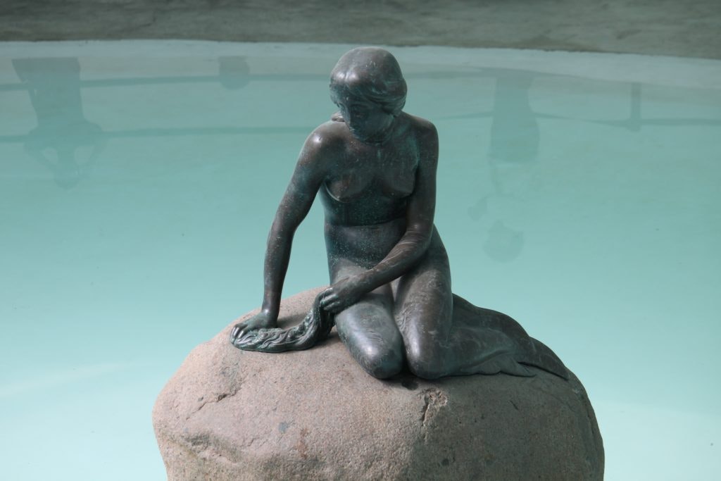 Gary Lee Todd, Ph.D., CC0, via Wikimedia Commons Photo of the Little Mermaid Statue from Copenhagen Harbor