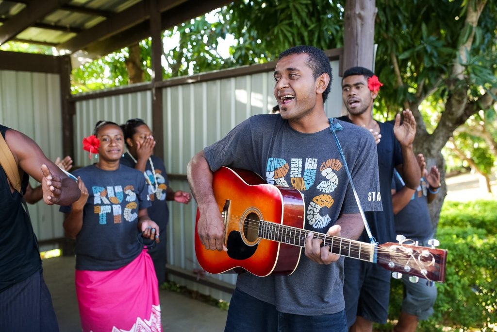 Rustic Pathways staff in Fiji