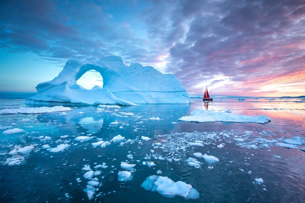 Ice in Greenland (fun facts about Greenland #1)