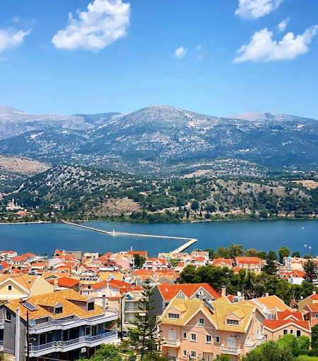 View of Argostoli near Greece Service Base