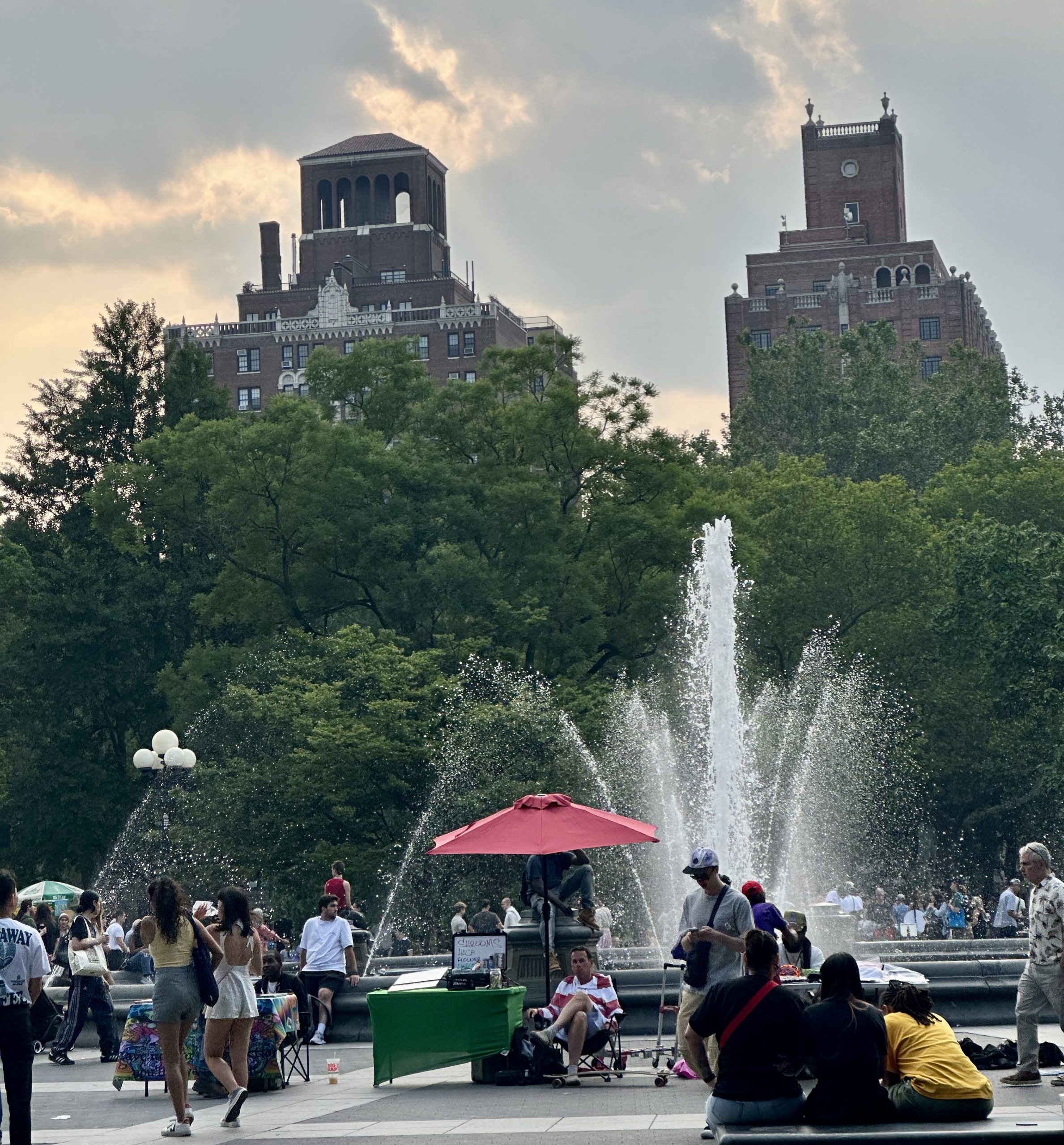 Washington Square Park Fountain