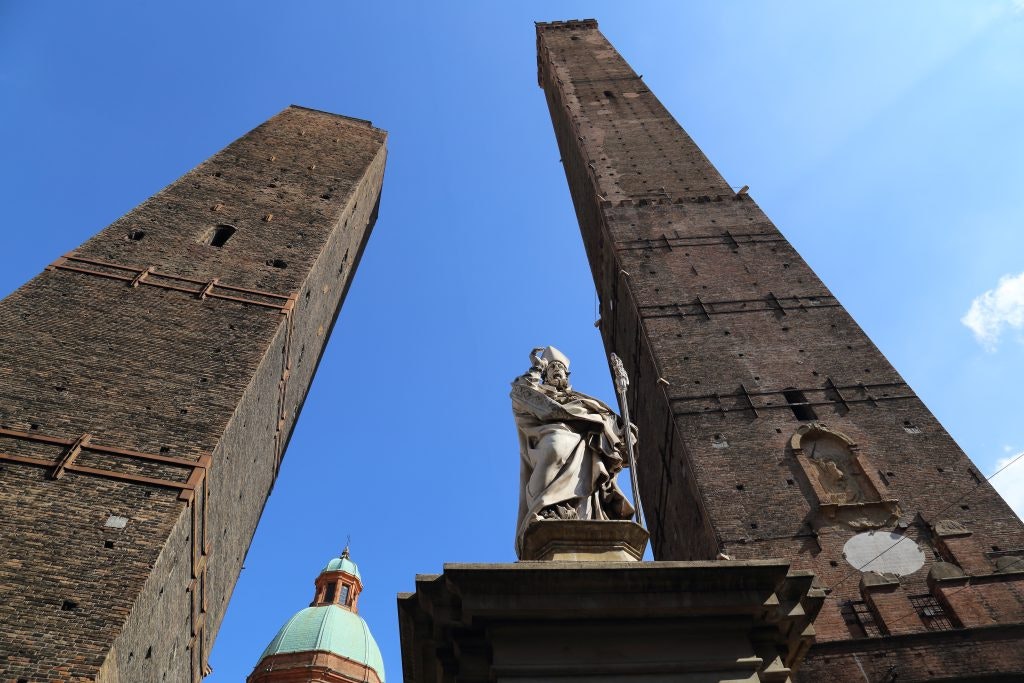 The Two Towers of Bologna