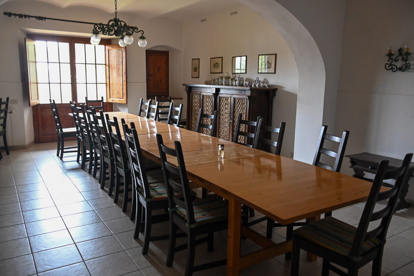 Italy Service Base dining area