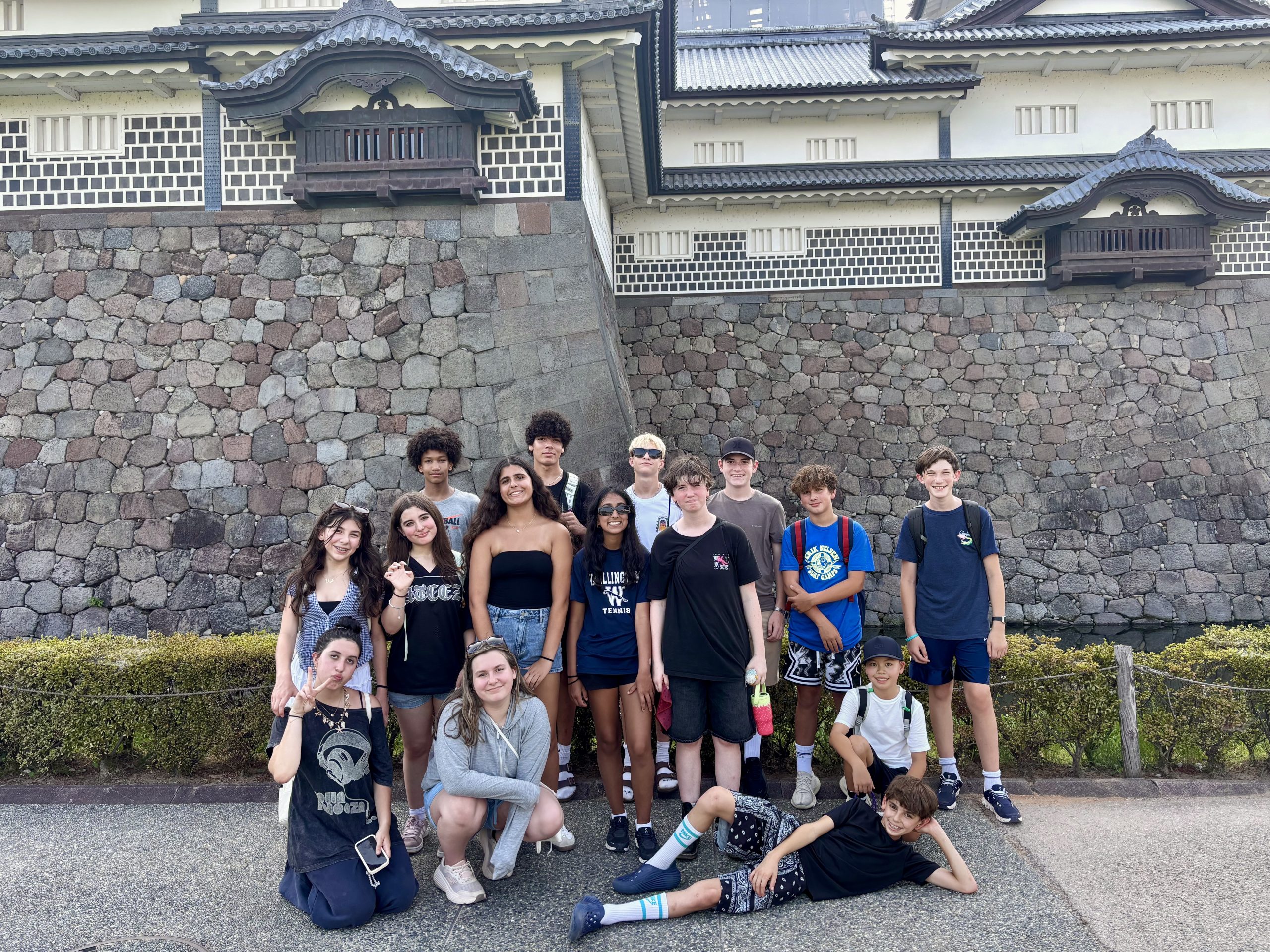 School trip photo for Castle + Kendo in Japan.
