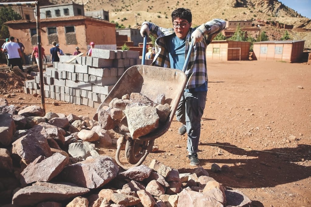 Service project in Morocco