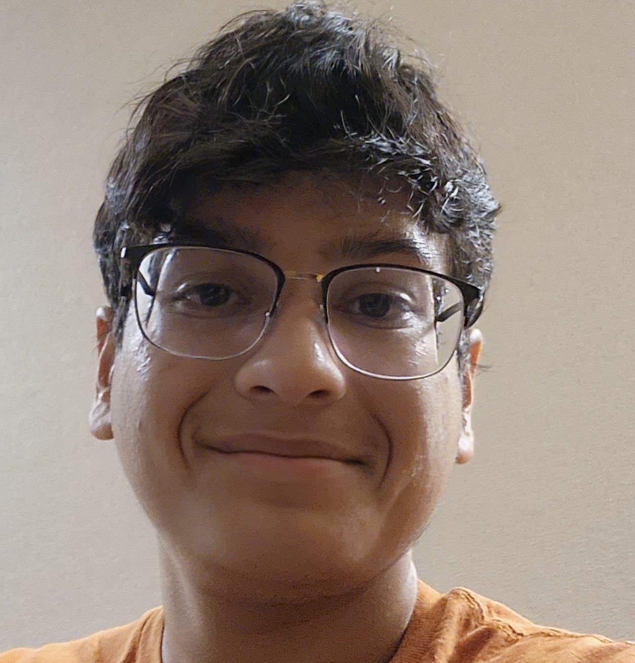 boy with glasses