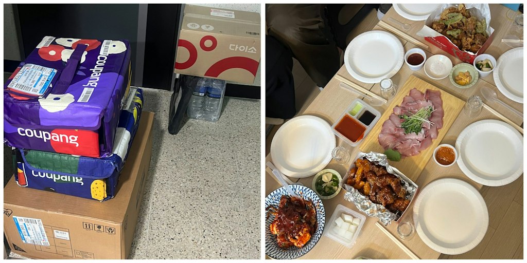 fun facts about south Korea delivery items and delivery food