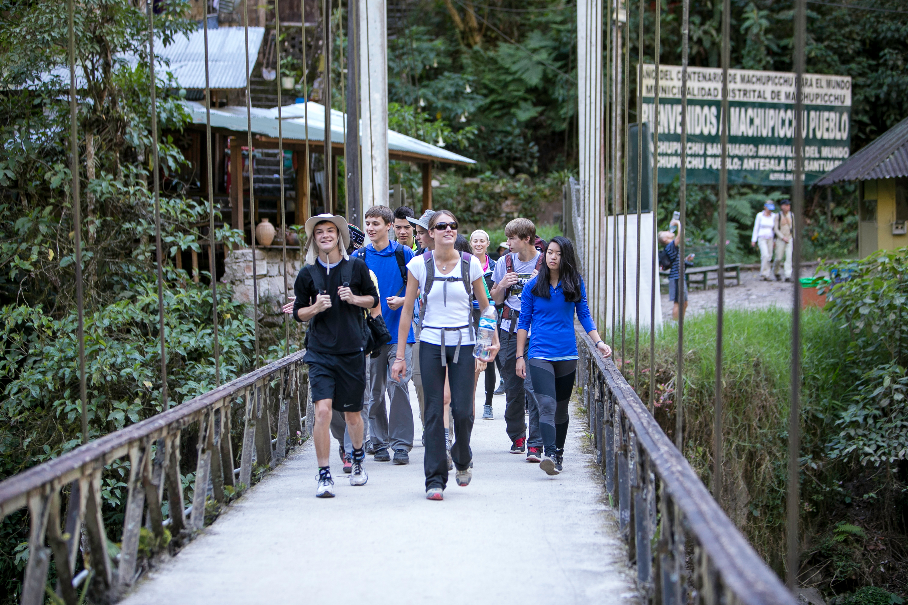 Aguas Calientes to Machu Picchu
