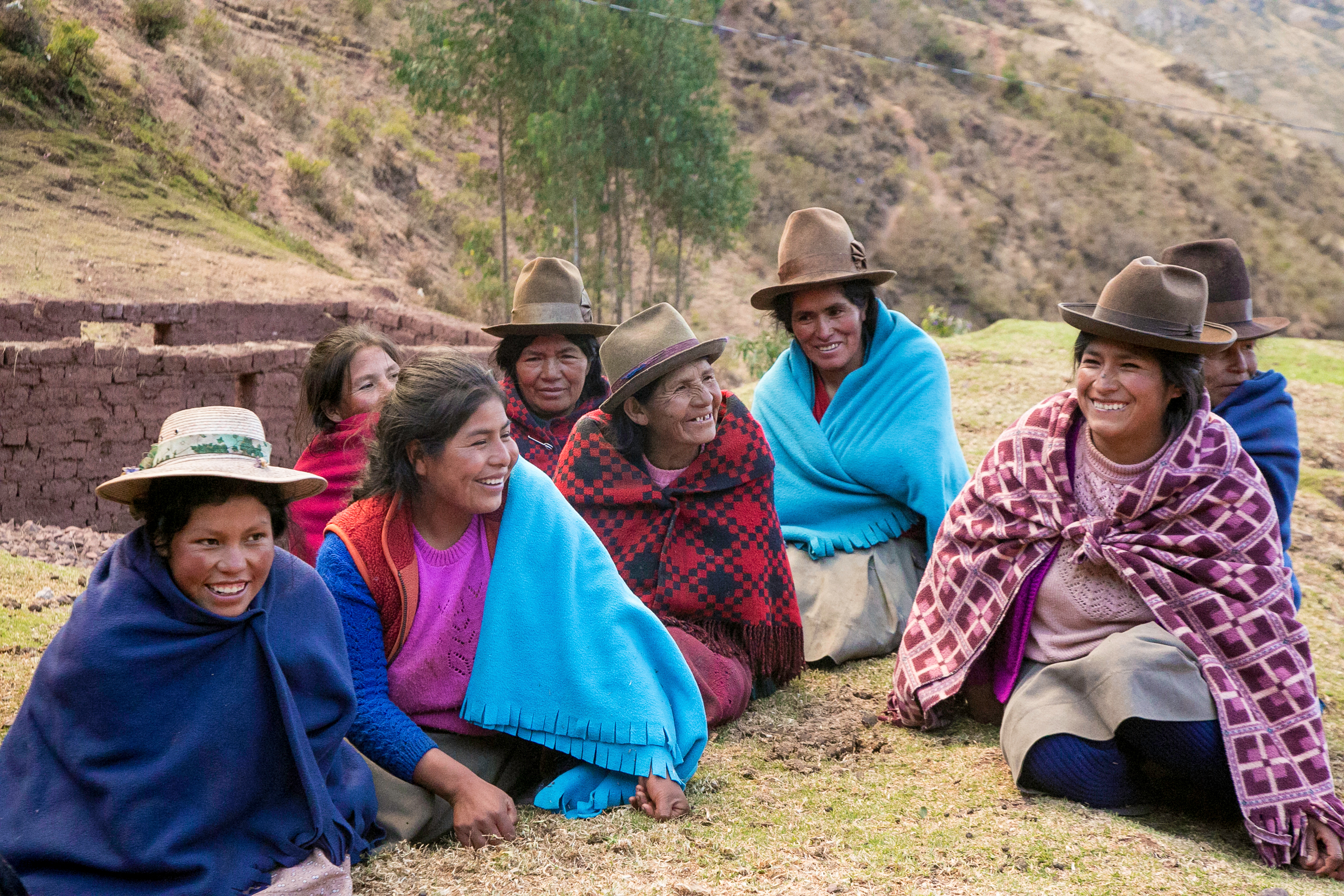 Local Andean women