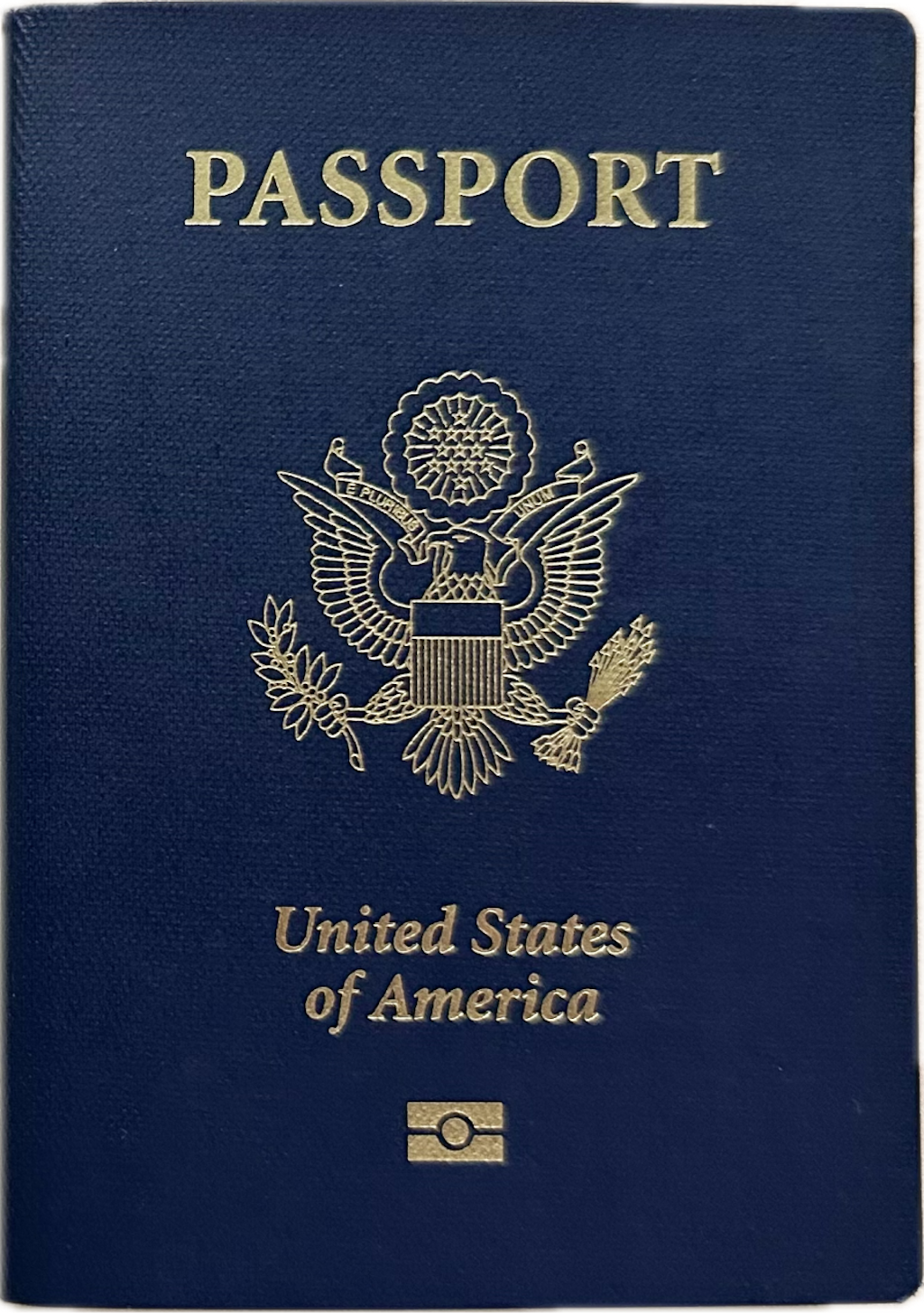 Blank visa pages: U.S. Passport Front Cover