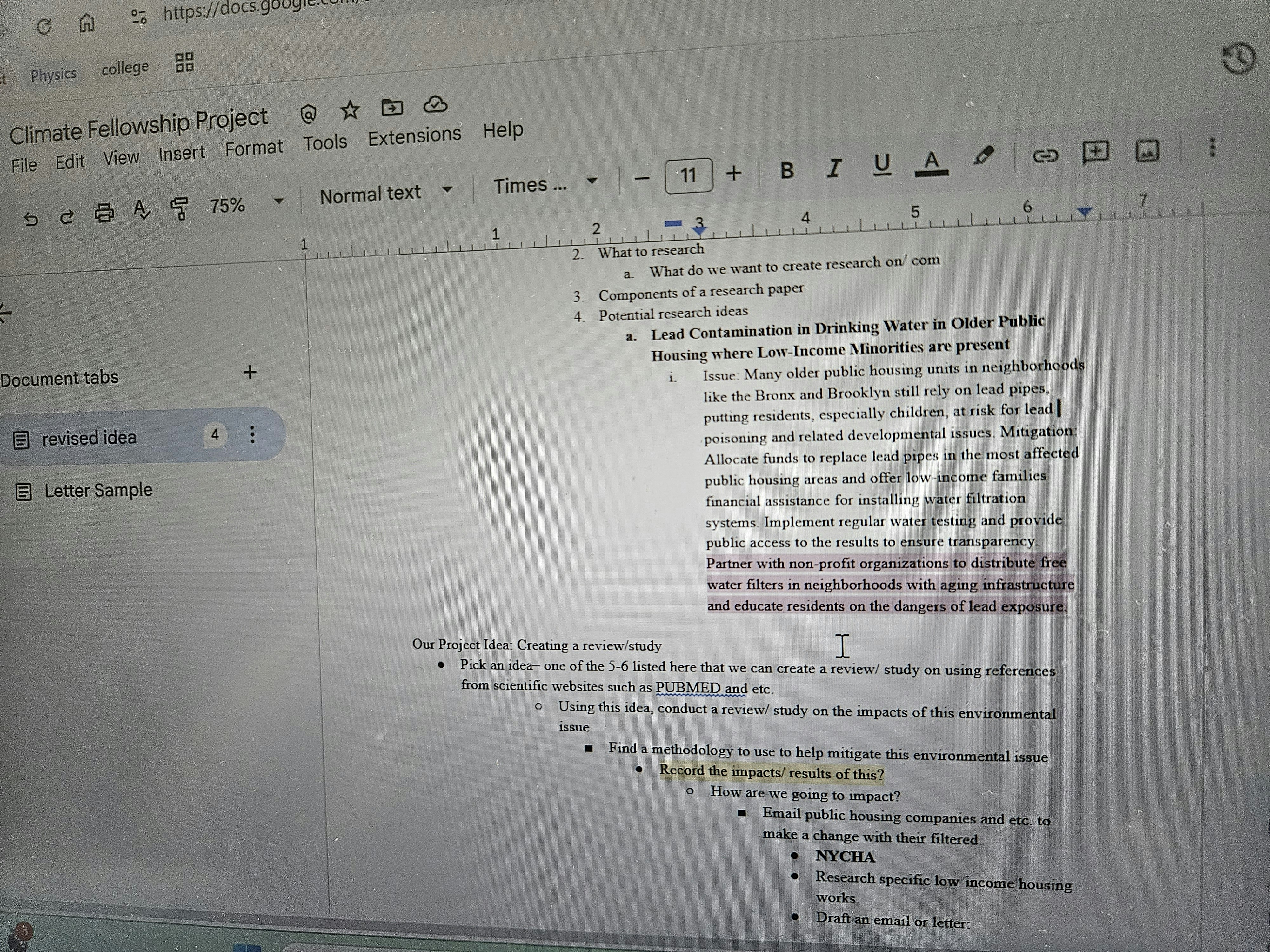 Prakritee Thapaliya and Jillian Chen - A Start To Helping The Issue With Lead - Image 2