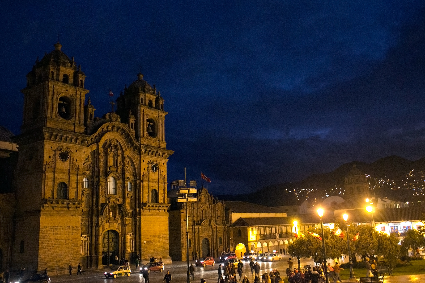 Cusco at night