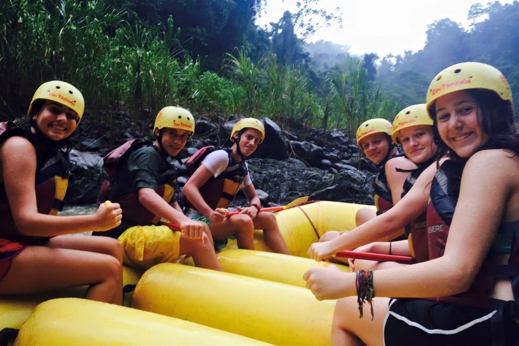 whitewater rafting in Costa Rica