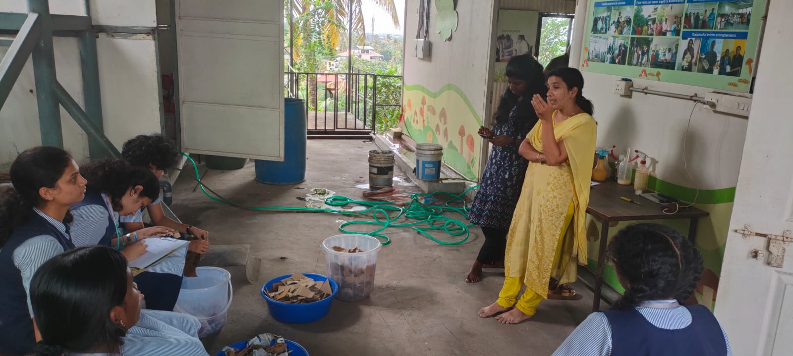Rishi Gautham - Waste To Wealth: Oyster Mushroom Cultivation Using Waste Cardboard And Paper As Susbtrate - Image 2