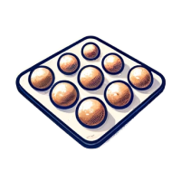 Roll cookie dough into balls and place 1 inch apart on baking sheet