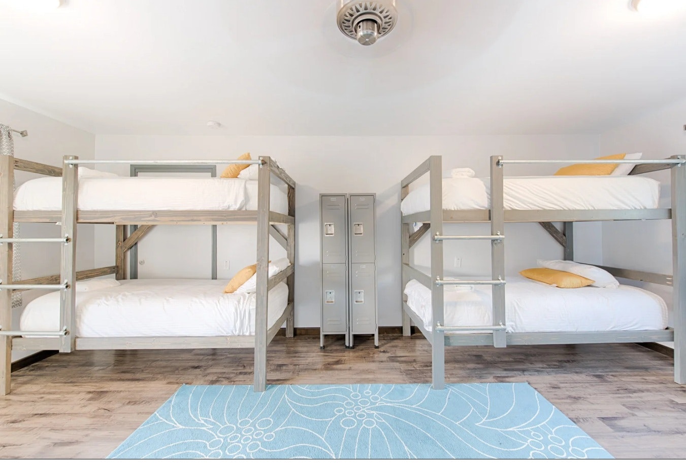 teen travel to hawaii accommodation: view of bunkbeds in a bedroom on the property