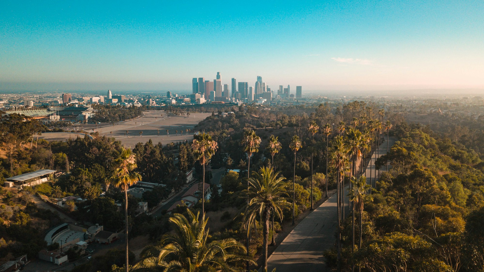 Los Angeles, the final base on the California college route.