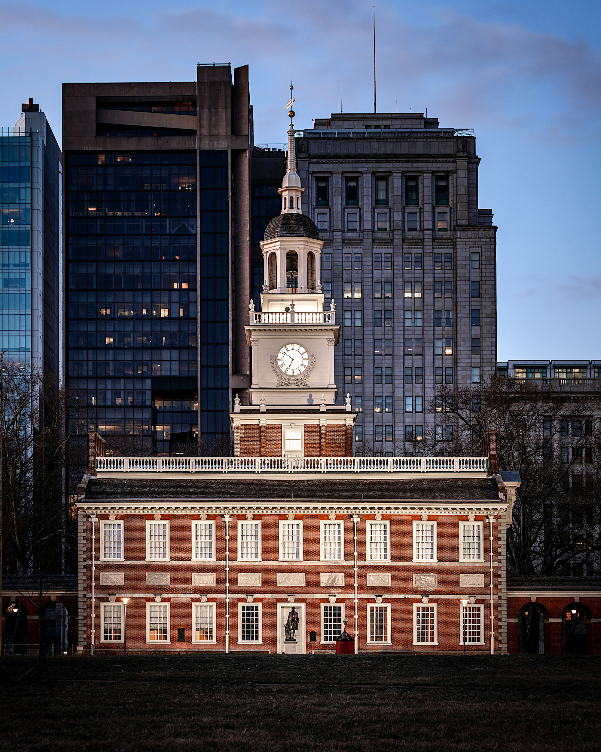 Independence Hall in Philadelphia.