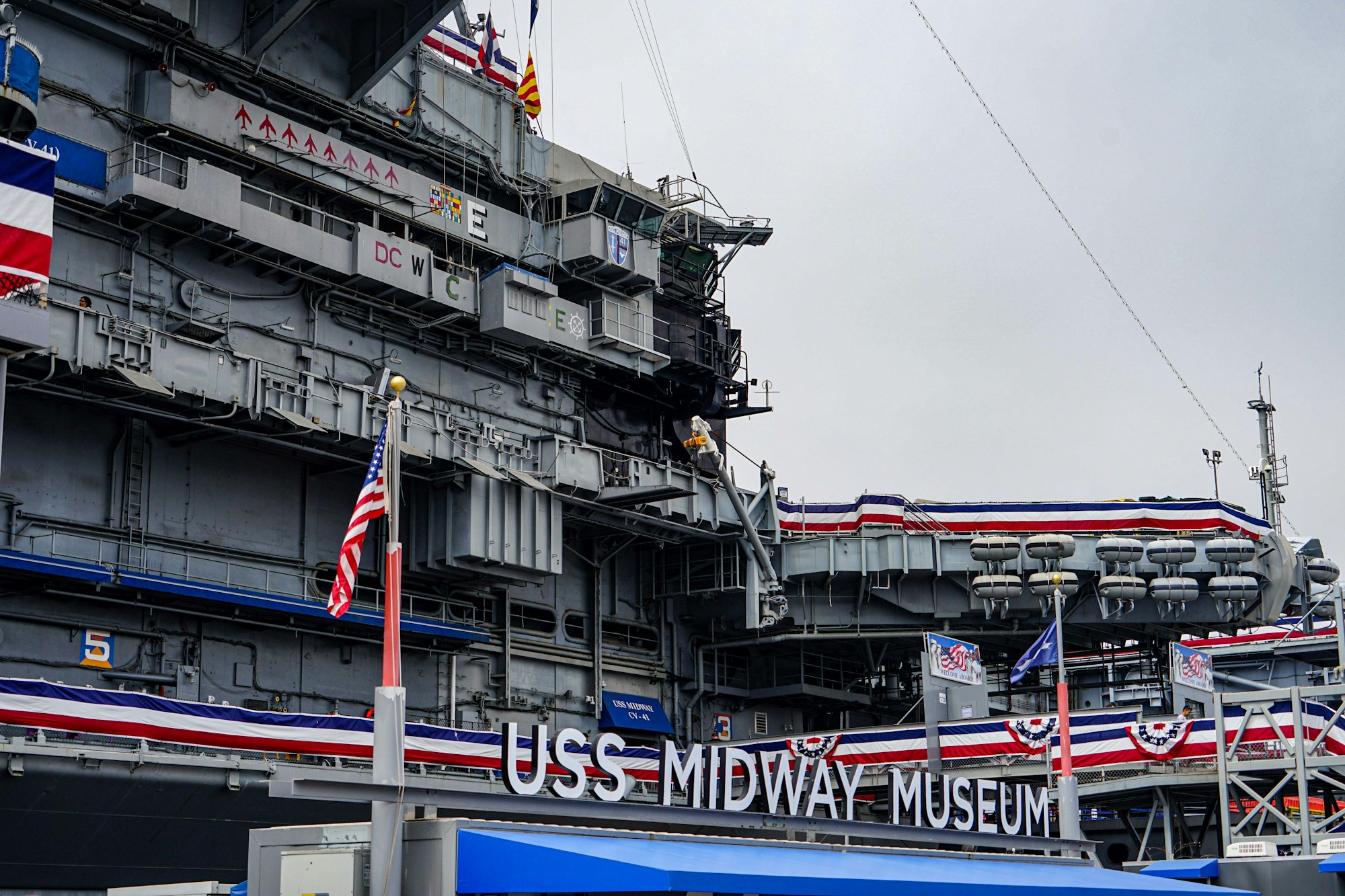 USS Midway Museum on San Diego’s waterfront.