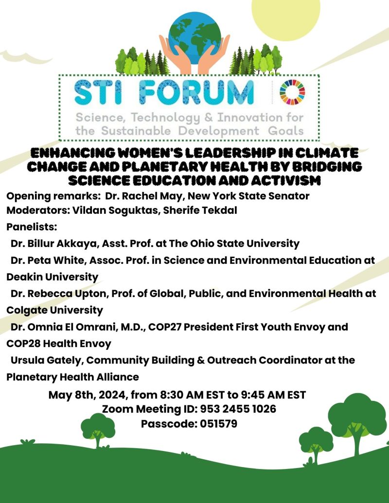 Vildan Soguktas - Inspiring Change: The Next Generation of Women Leaders in Climate and Planetary Health - Image 1