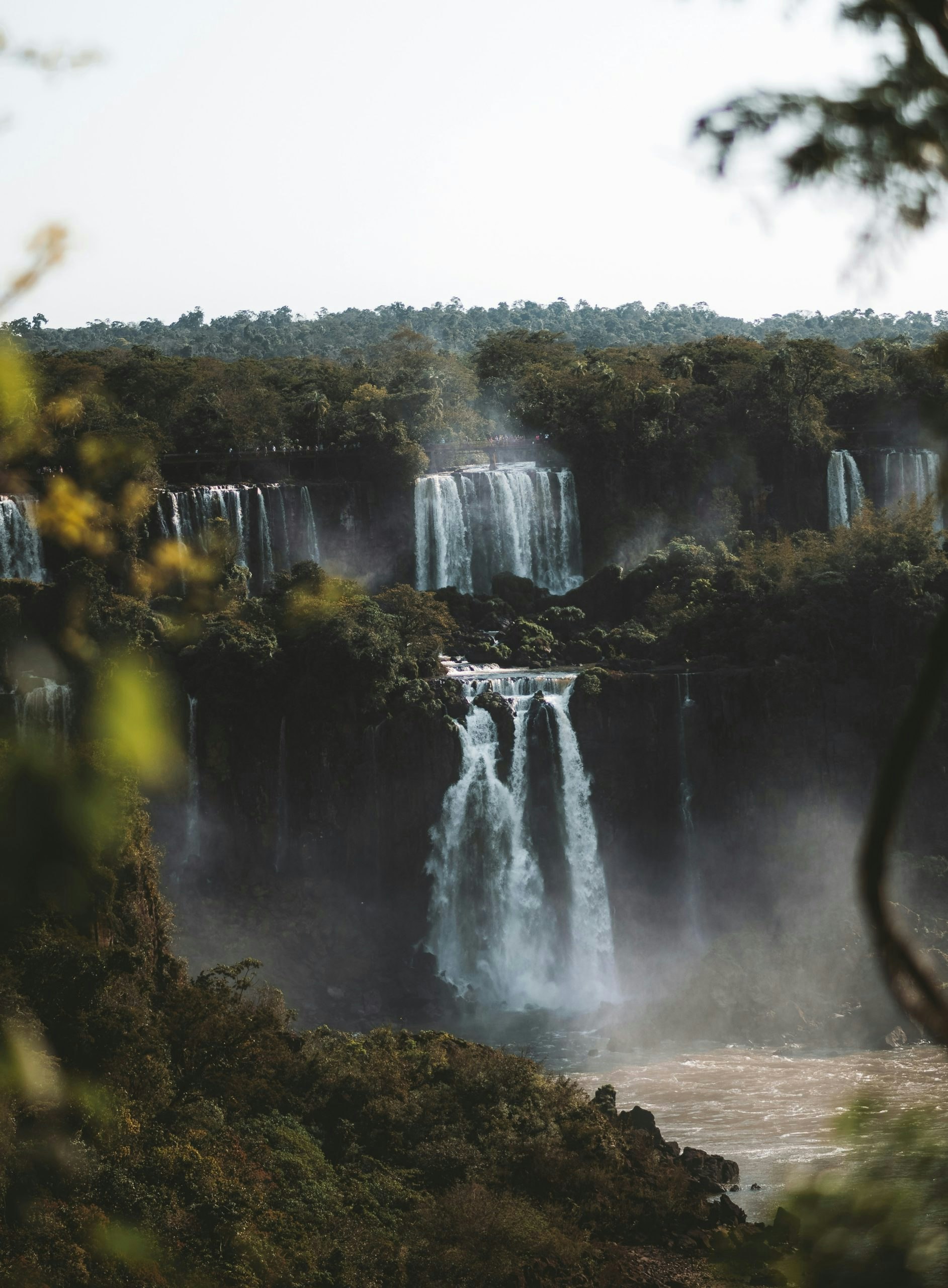 Picture of waterfall in Argentina.