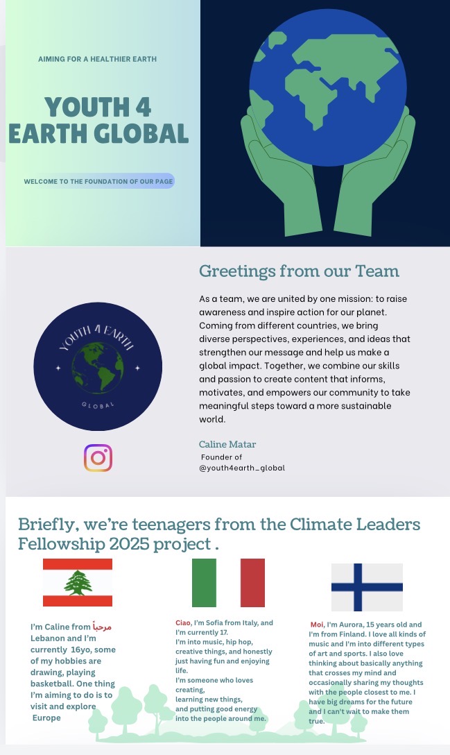 Caline Matar - Connected Across the World, United for the Planet - Image 3