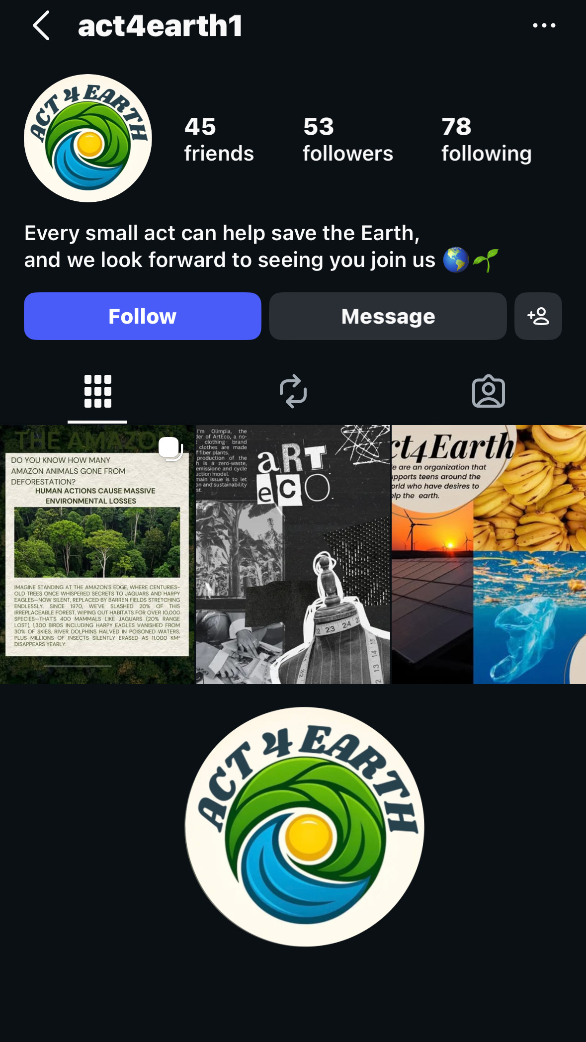 Christina Peng - Small Steps, Global Impact: My Journey with ACT4EARTH - Image 1