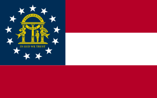 Georgia State Flag Icon for Fun Facts About Atlanta Table of Contents header