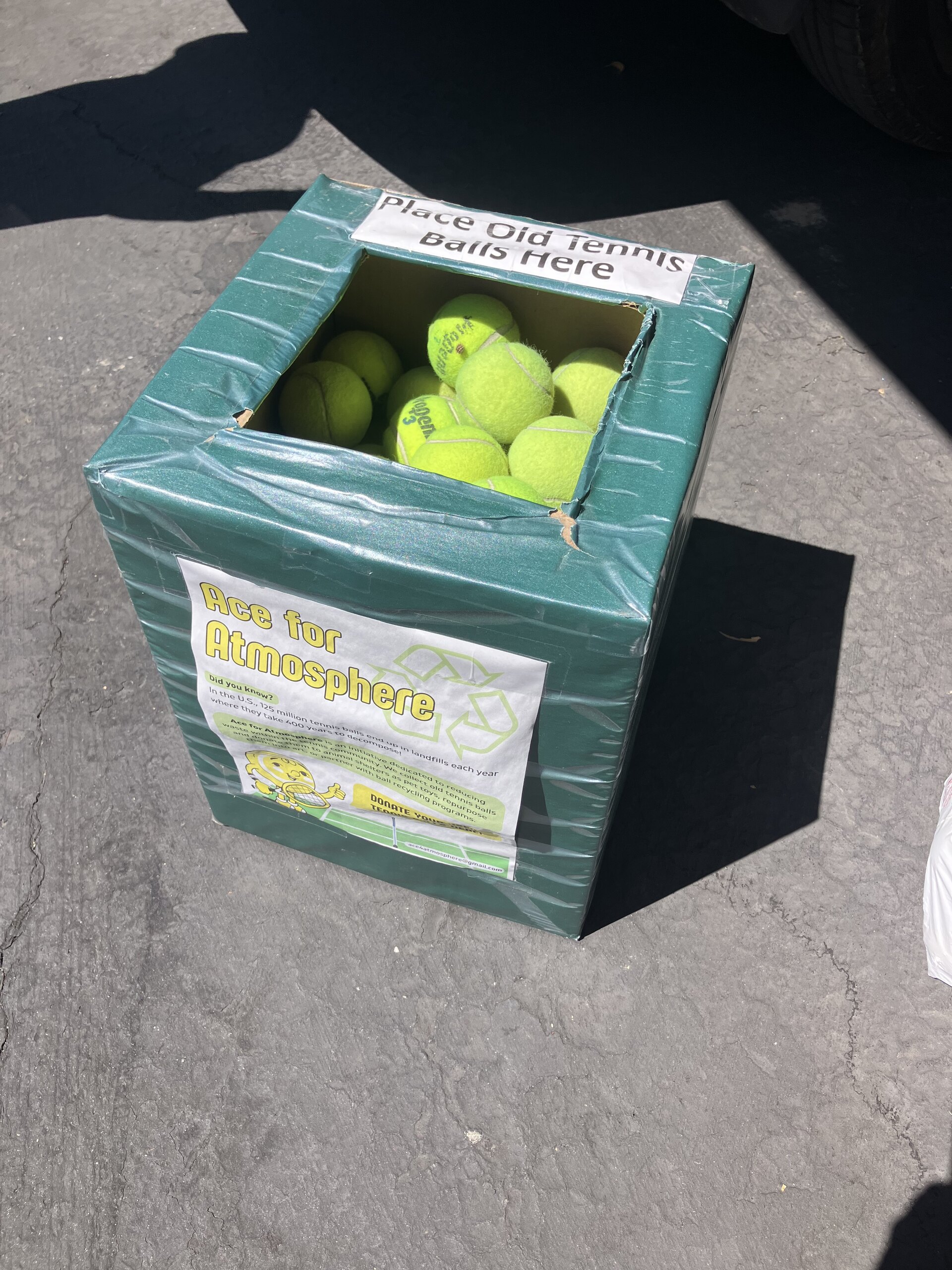 Hasinishree Jeyakumar, Ace for Atmosphere: Giving Used Tennis Balls a Second Life, image 3