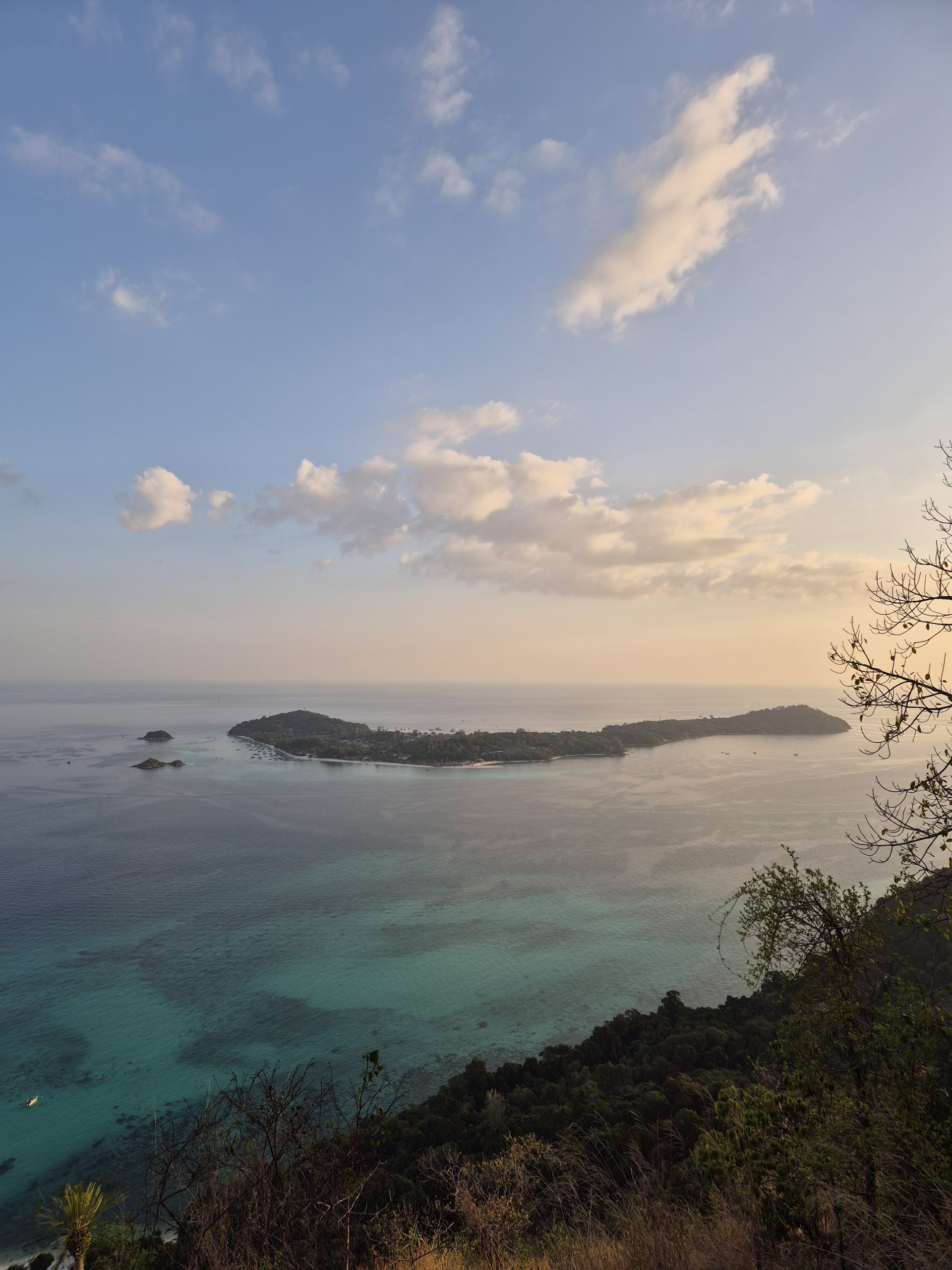 Ko Lipe, Thailand seen from a viewpoint on Ko Adang.