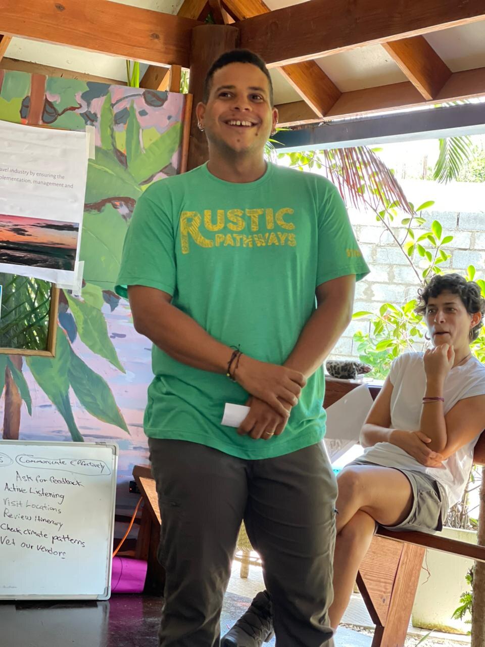 Rustic Pathways program leader Melido Perez, 2026