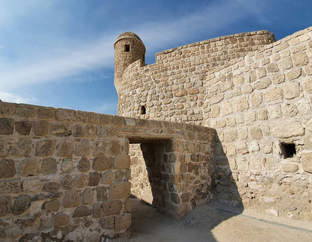 A view of Bahrain Fort.