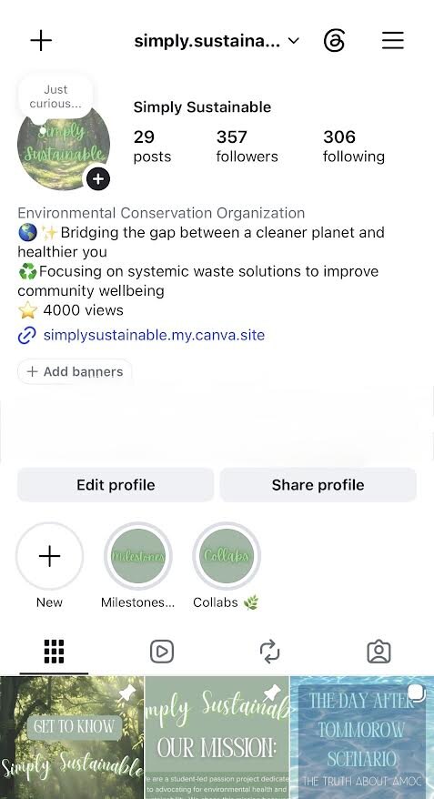 Riya Singhal, Simply Sustainable: Translating Complex Science into Youth Climate Action, image 4