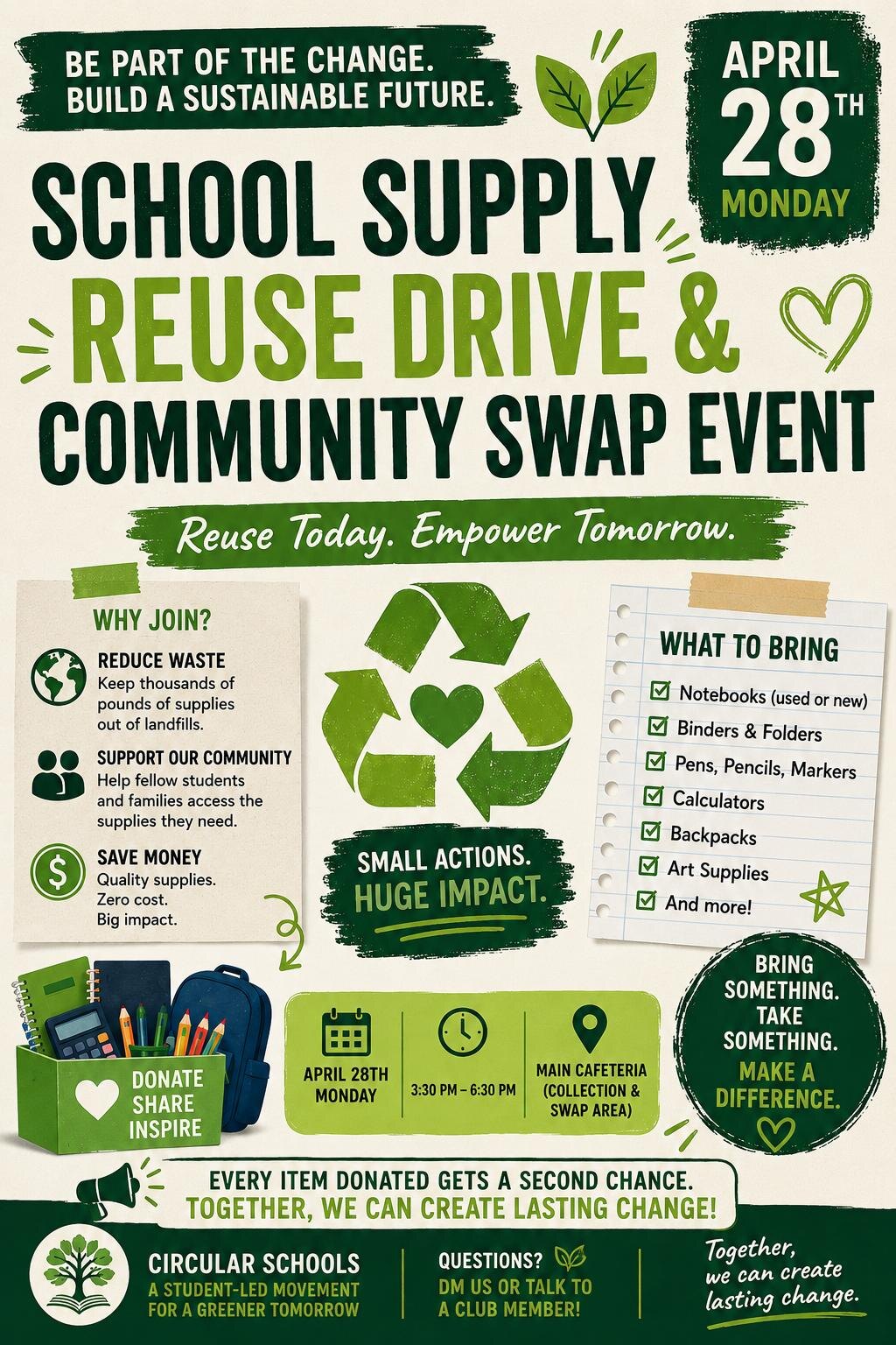 Rohan Huria, Making Reuse The Easier Choice: Building A Circular Economy For School Supplies, image 1