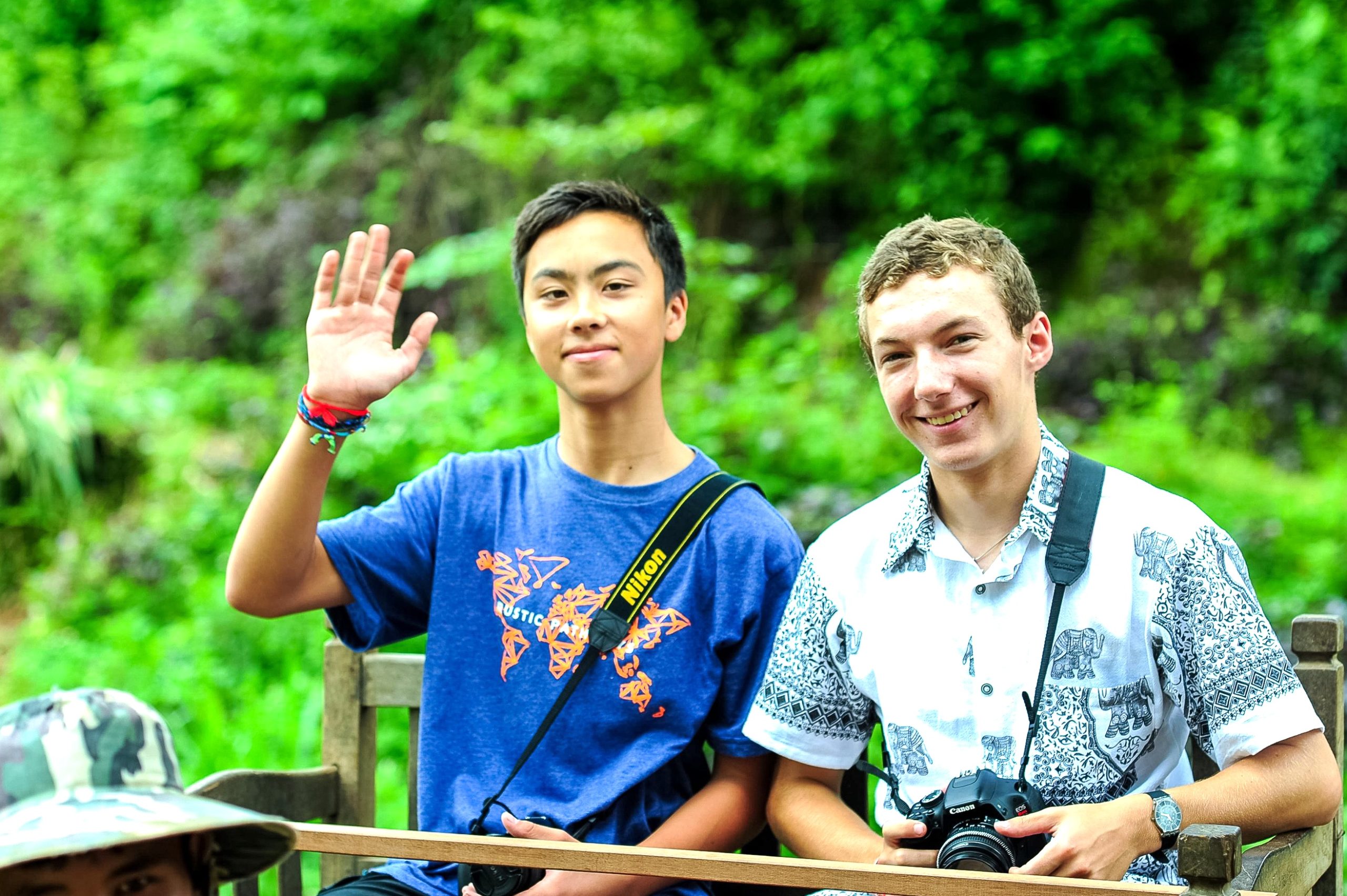Students capturing unforgettable moments abroad is a common highlight in Rustic Pathways reviews about travel experiences.